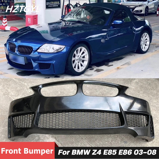 1mスタイルfrp素材未塗装車体キットフロントバンパーbmw Z4 E85 E86チューニング2003-2008