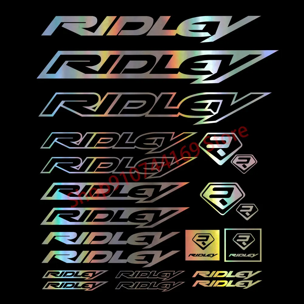لمجموعة ملصقات شارات الدراجة Ridley MTB DH Bike Freeride Racing Road