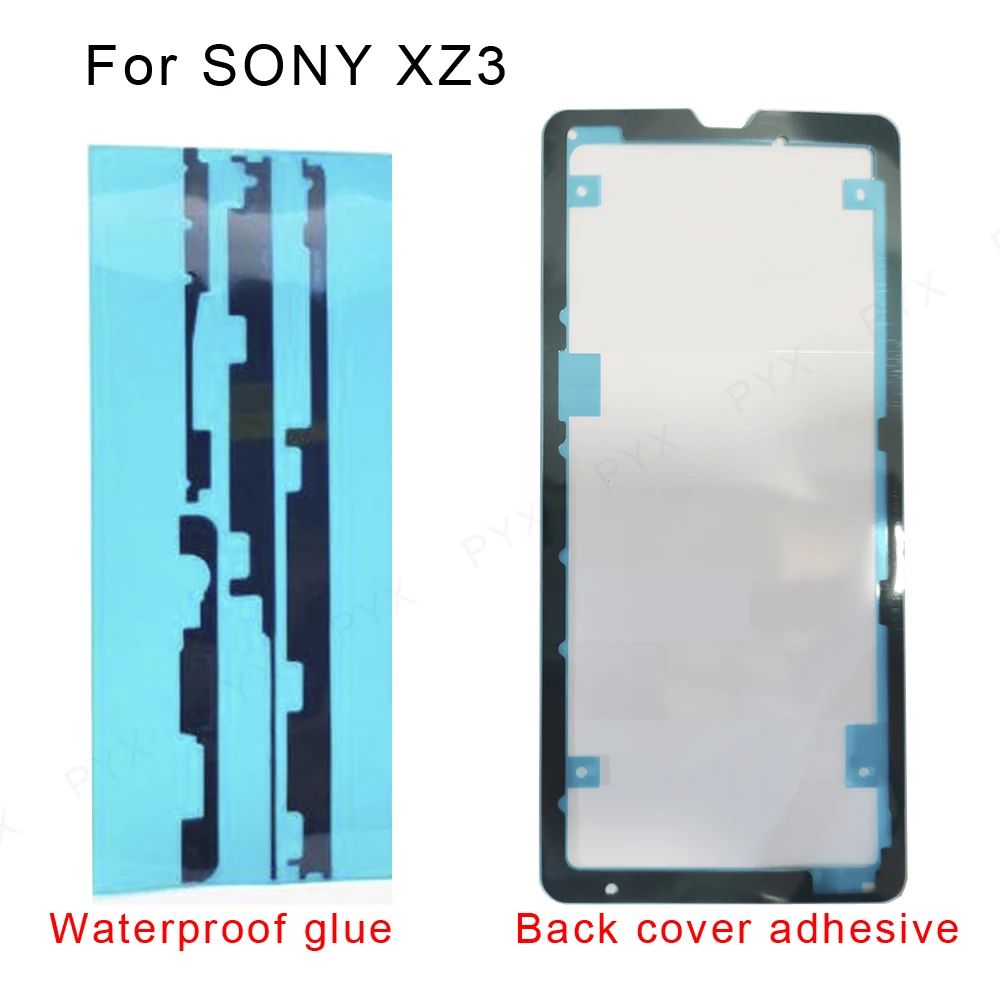 For SONY Xperia XZ3 H9493 Front LCD Display Waterproof Adhesive Back Door Battery Cover Sticker Glue Replacement 6.0