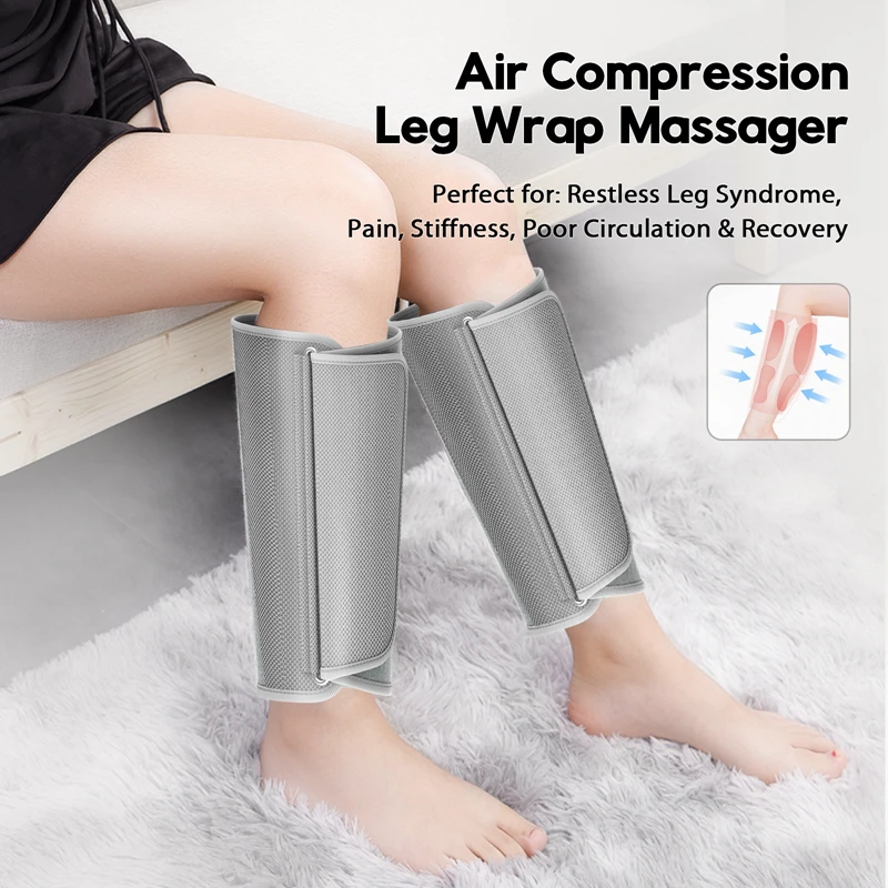 

Electric 360° Air Pressure Calf Massager Wireless Leg Foot Massager Airbag Compression Relax Calf Muscle Blood Circulation