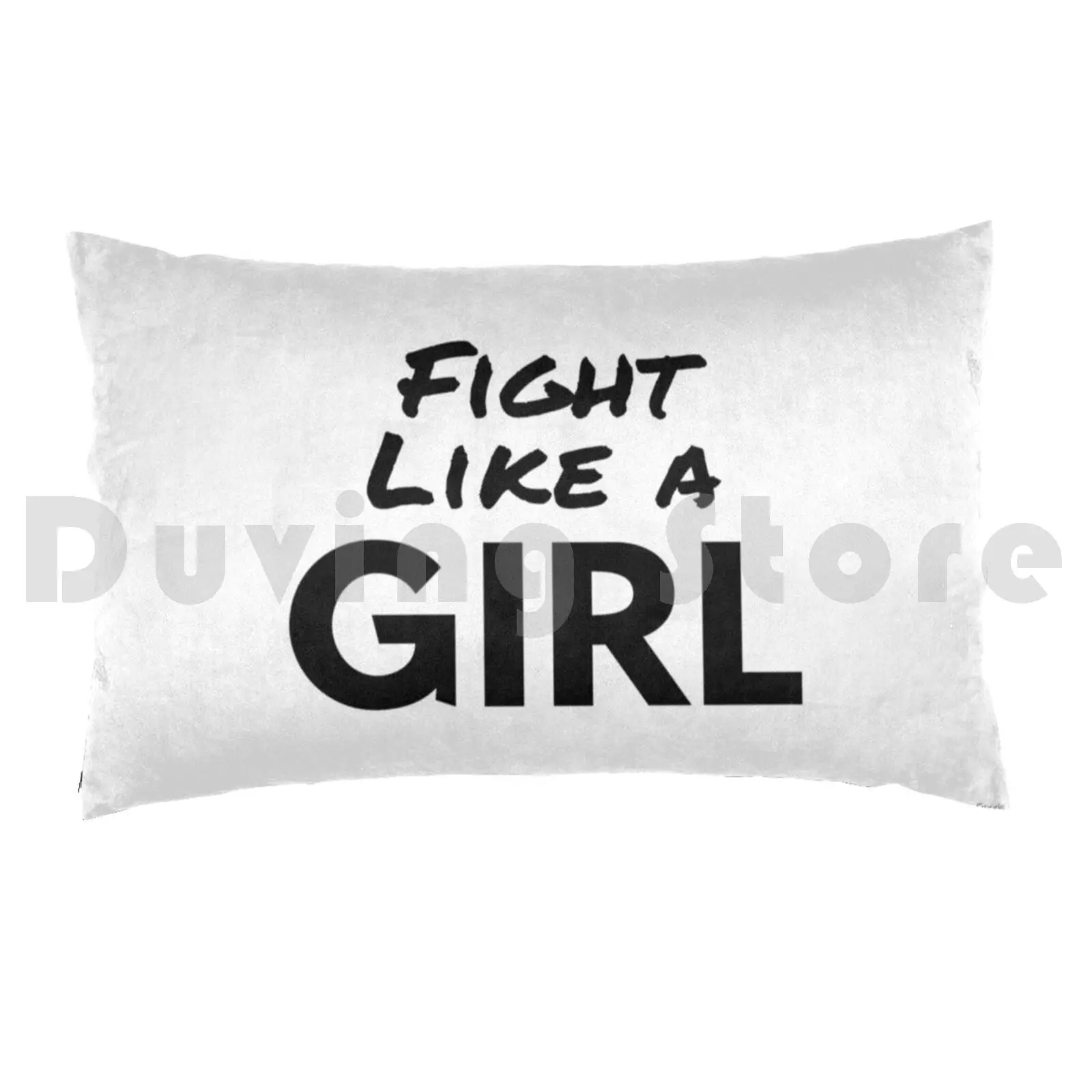 Pillow Case Printed 50x75 Liberal Woman Fearless She Persisted Feminism Feminist