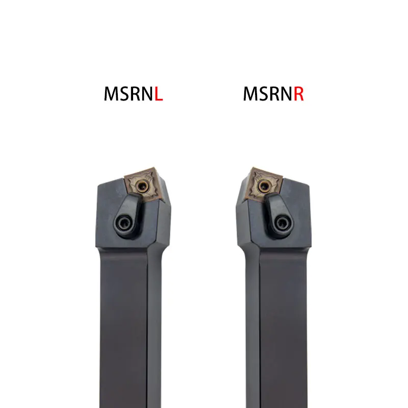 MSRNR MSRNR2020K12 MSRNL2525M12 Tool portautensili per tornitura esterna inserti in metallo duro SNMG12 Set di utensili da taglio per tornio MSRNR/L