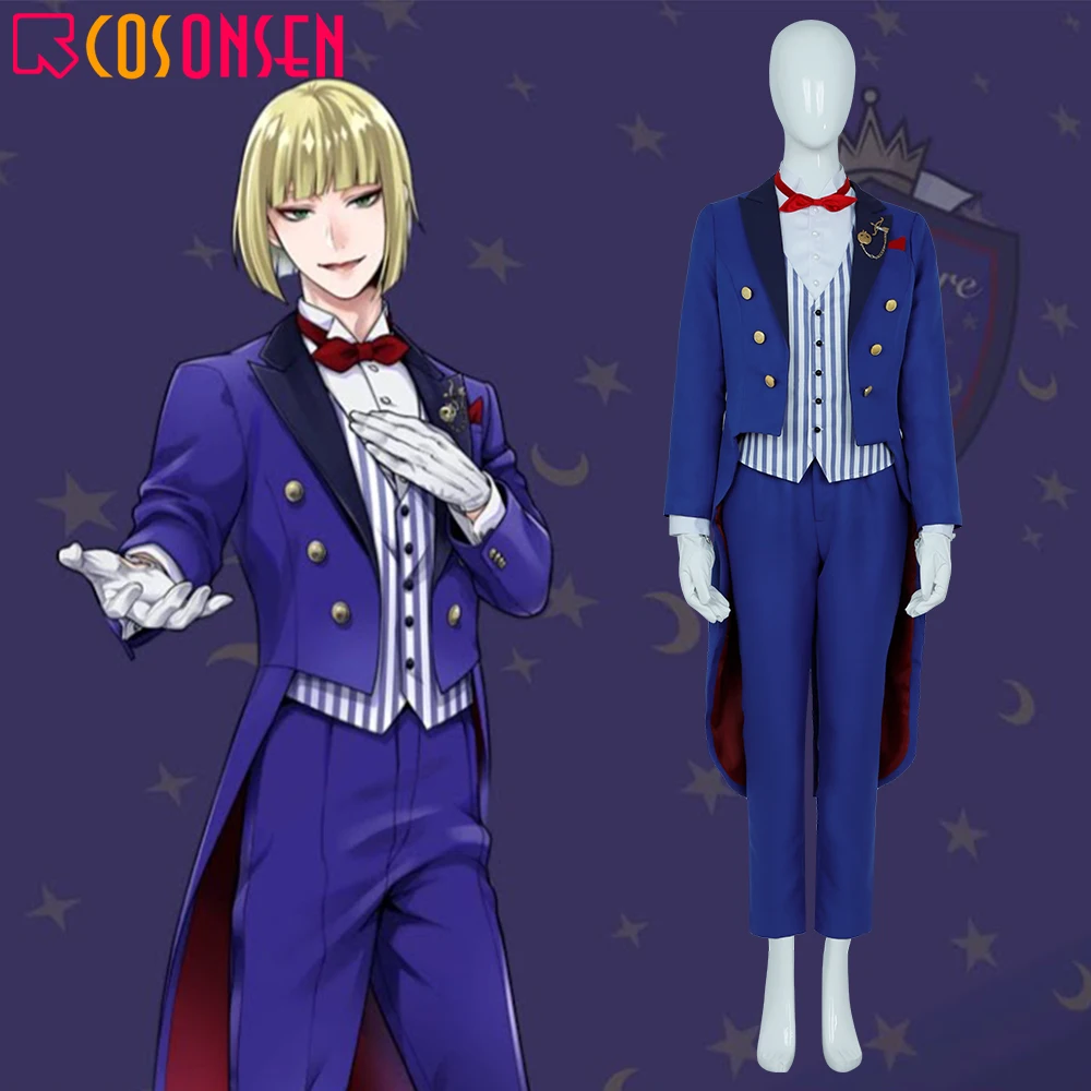 

Game Twisted Wonderland Rook Groom-For-A-Day Cosplay Costume R Card Uniform Halloween Outfit COSPLAYONSEN Made