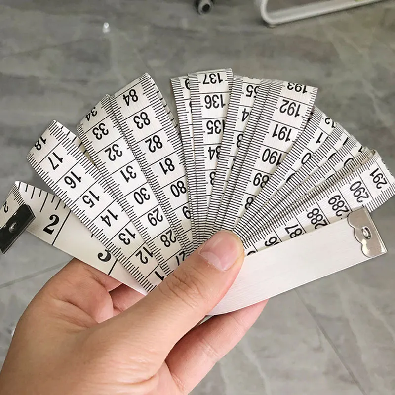 300CM/120inch Soft Measuring Tape 3M Length Multifunction PVC Durable Office School Student Stationery Measurement Ruler Tool