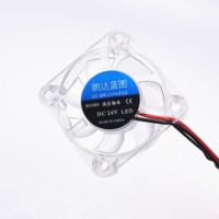 NEW 3d Printer Fan 30MM 30*30*10MM 3cm Fan With Blue Led Graphics Card Fan Cooling Fan 5V 12V 24V With 2pin USB