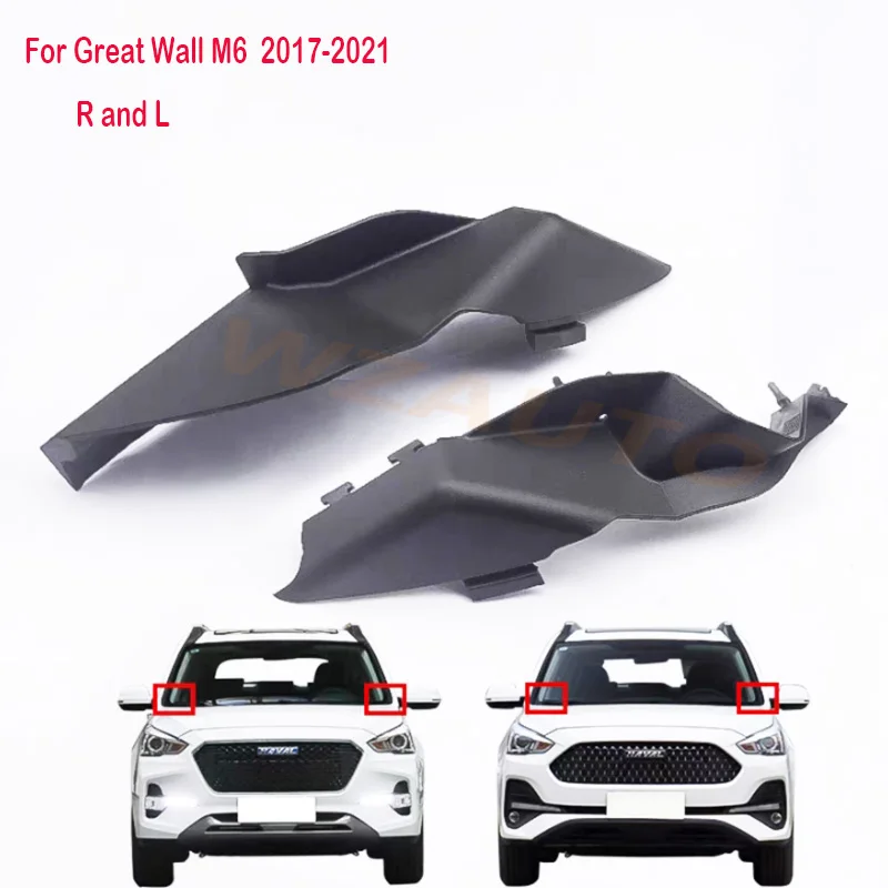 For Great Wall Haval H2 M6 PLUS Front Windshield Wrap Corner Trim Windshield Wiper Side Trim Cover Ventilated Decorative Cover