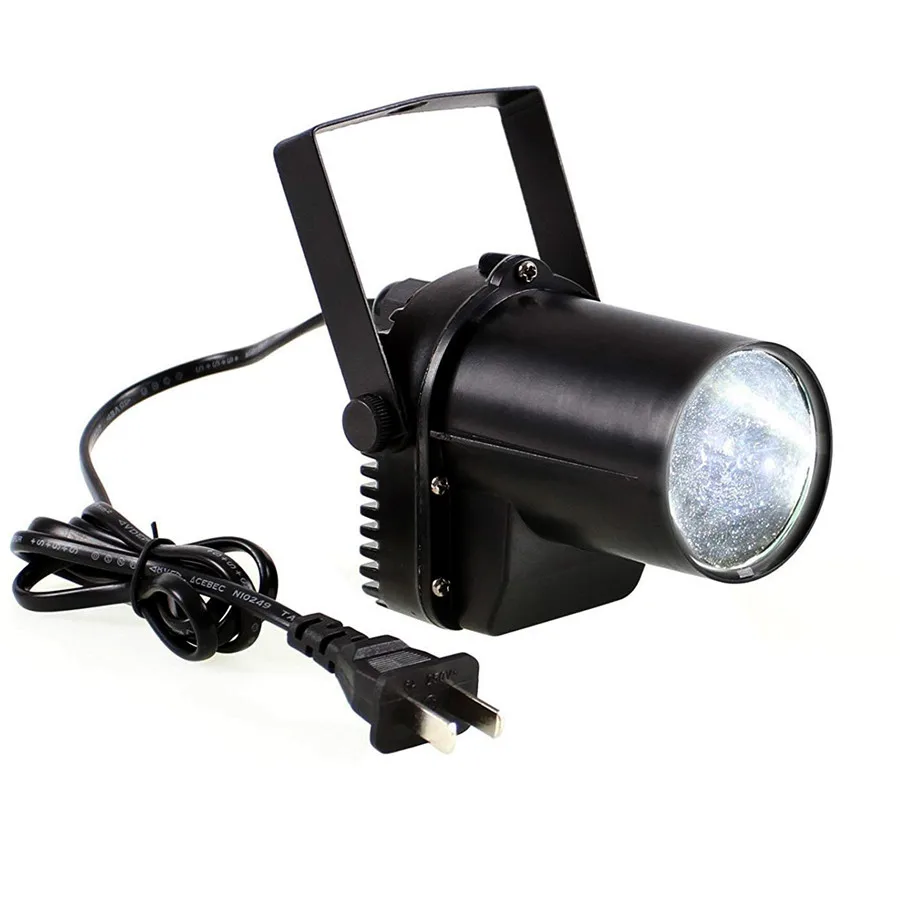 

Thrisdar Mini 5W Pinspot Beam Spotlights Stage Effect Light Disco DJ Stage Party Show Light Single Color Pinspot Stage Lamps