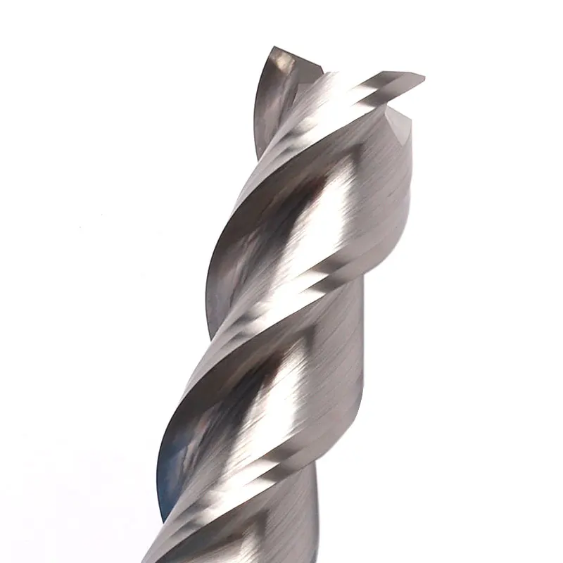 ZGT Aluminum Copper Wood Cutter CNC Fresa HRC50 3 Flute Tungsten Steel Milling Cutter End Mill 6mm 8mm 10mm 12mm 14mm 16mm 20mm