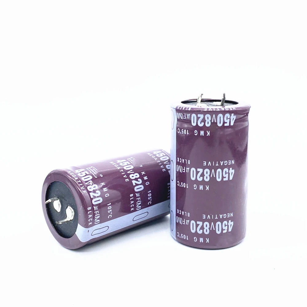 

12PCS-2PCS 450V820UF 820UF 450V Electrolytic Capacitor volume 35X50MM