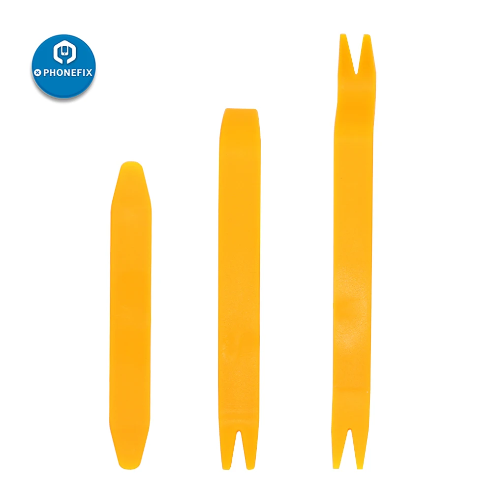 3Pcs Automobile Audio Door Clip Panel Trim Dash Auto Radio Removal Set di strumenti per la rimozione del pannello dell'auto strumento manuale di riparazione