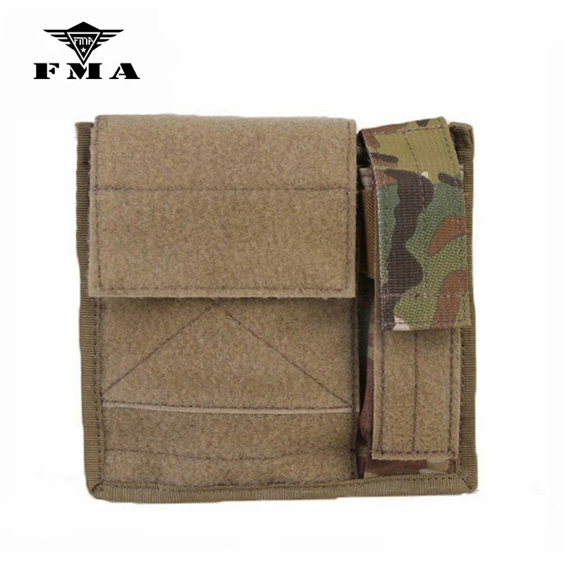 FMA Tactical Pouches Admin&Light MAP Pouch Molle Bags Tactical Accessory Multicam Black for Hunting Airsoft