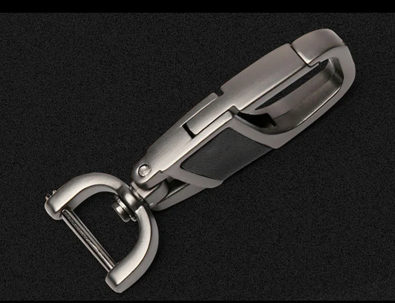 Neuer Schlüsselanhänger aus Leder, modischer Charm, Metall-Schlüsselring, Partygeschenk, Schlüsselanhänger, Schnalle, Schmuck, Großhandel – Detail 6