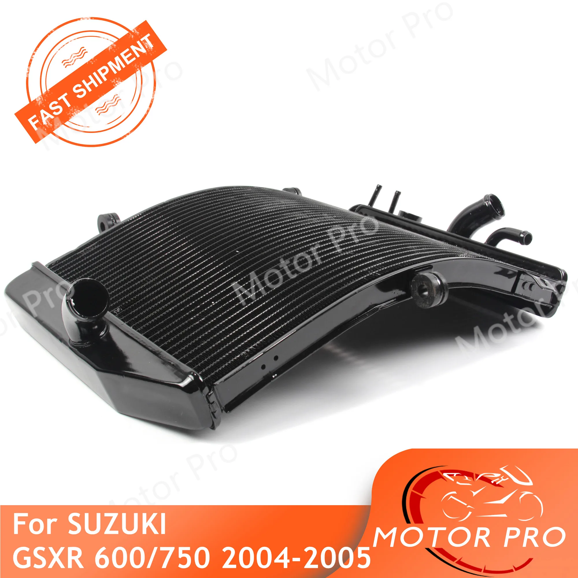 Radiator For Suzuki GSXR 600 750 2004 2005 Cooling Cooler Motorcycle Replacement Accessories GSX-R GSX R GSXR600 GSXR750 04 05