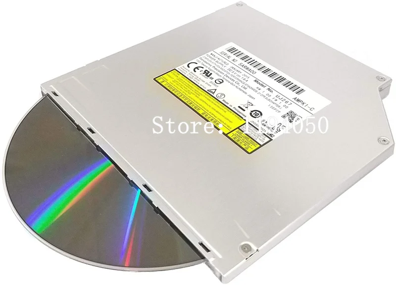 Imagem -03 - Gravador Super Fino 6x Drive com 100gb Gravador e Gravador de Dvd +-r Bd-r Pets 9.5 mm Sata