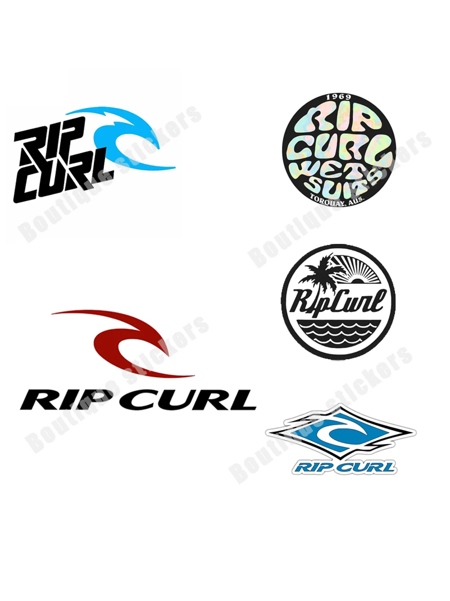 Curl logo sticker cover scratch waterproof customized hot sale high quality self-adhesive paper exquisite decal vinyl sticker