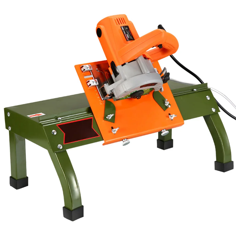 2300W chamfering cutter stone cutting machine 45 degree desktop dust-free cutting machine for stone building tool corner cutting