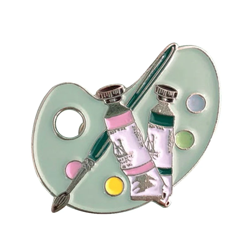 Tekenen En Schilderen Tool Zacht Email Pin Badge