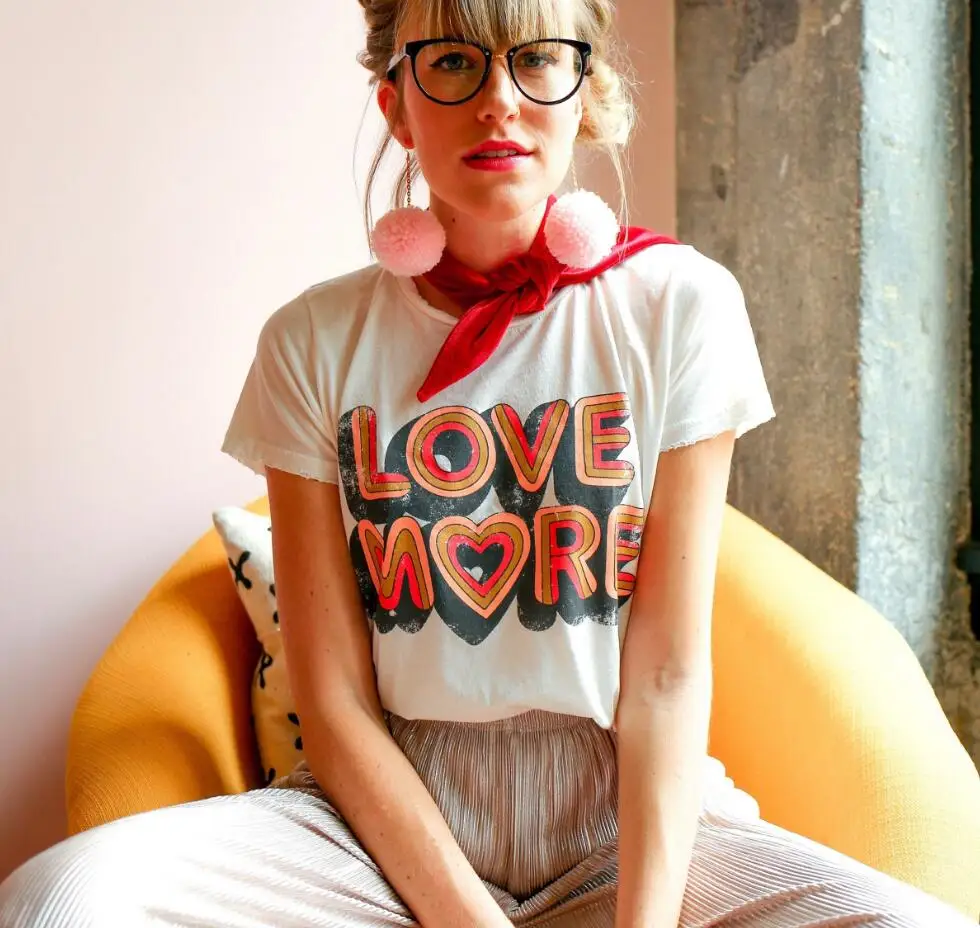 Summer Love More Letters Sweet Style Casual white Tshirts Vintage 80S 90s Graphic Cotton Tees Plus Size Ins Fashion Tshirt Women