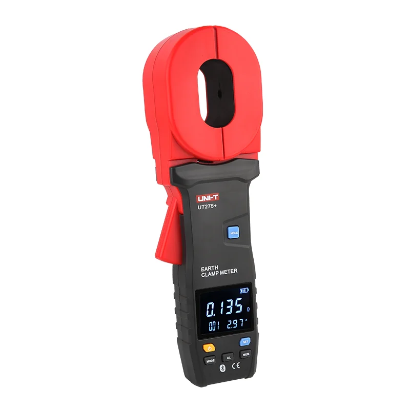 UNI-T UT272+/273+/275+ Clamp Earth Ground Tester/Loop Resistance Tester/Digital Display Resistance Tester