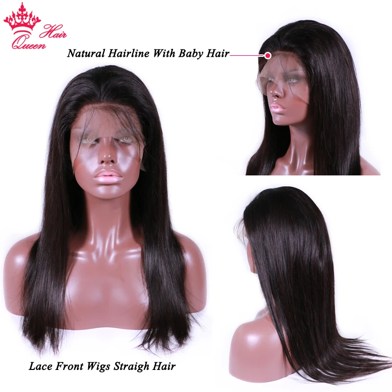 13x4 Lace Front Virgin Human Raw Hair Wigs Lace Frontal Wig Lace Front Wig Brazilian Straight Wig Full Queen Hair Products