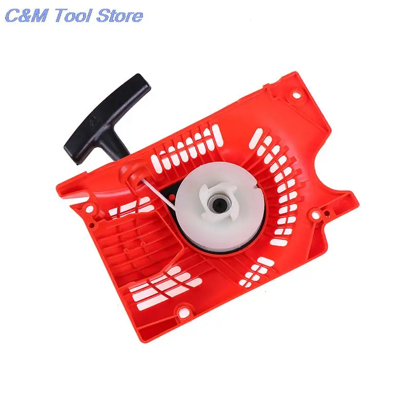 New 1pcs Red recoil pull starter for chinese chainsaw 4500 5200 5800 45 52cc 58cc