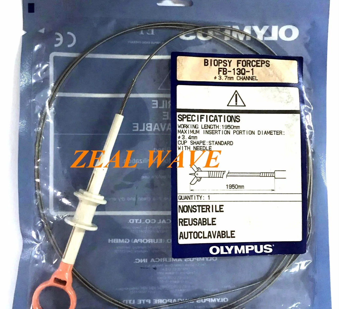 

FB-13Q Olympus Windowless Needle Biopsy Forceps Colonoscope CF 3.7 4.2 Aperture