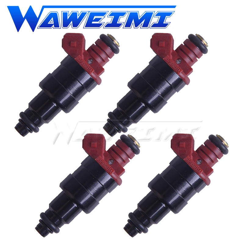 

WAWEIMI 4 Pieces Fuel Injector 037906031AJ For Volkswagen Golf German Passat 2.0 0280150955