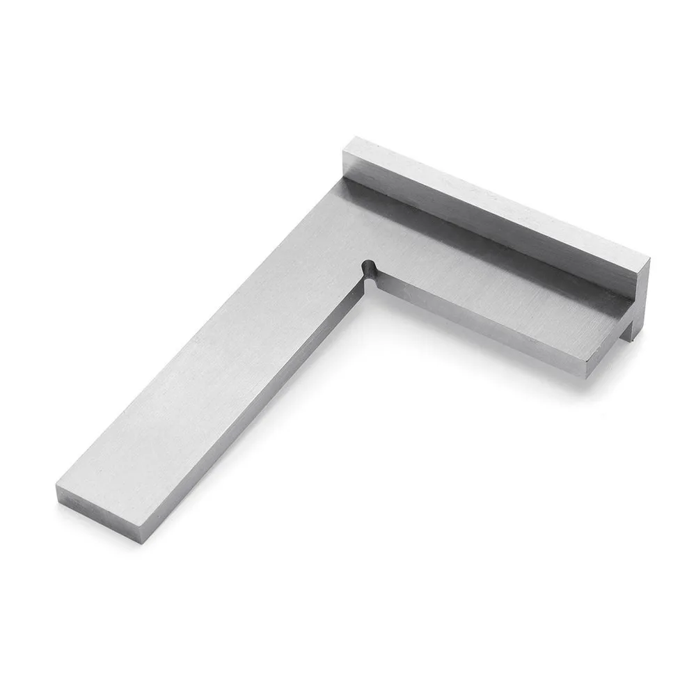 Strumento per la lavorazione del legno con calibro a Base larga per righello quadrato ad angolo di 90 gradi 100x70mm