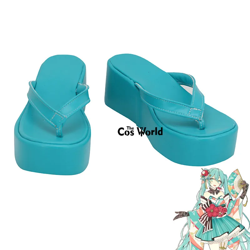 39 Culture World Miku Anime Customize Cosplay Shoes