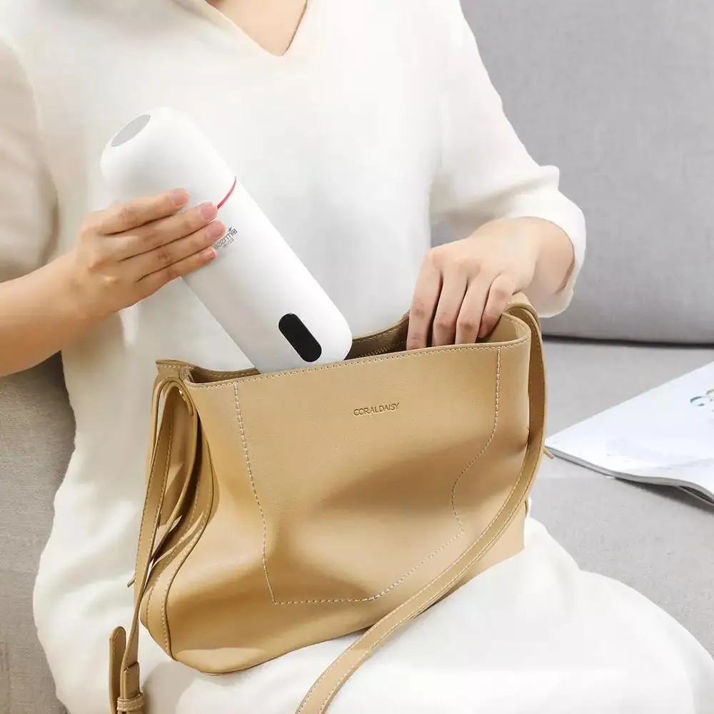 Deerma Di Động Điện Giữ Nhiệt 350Ml Cà Phê Nước Du Lịch Nồi Hơi Điều Chỉnh Nhiệt Độ Thông Minh Cốc Nước