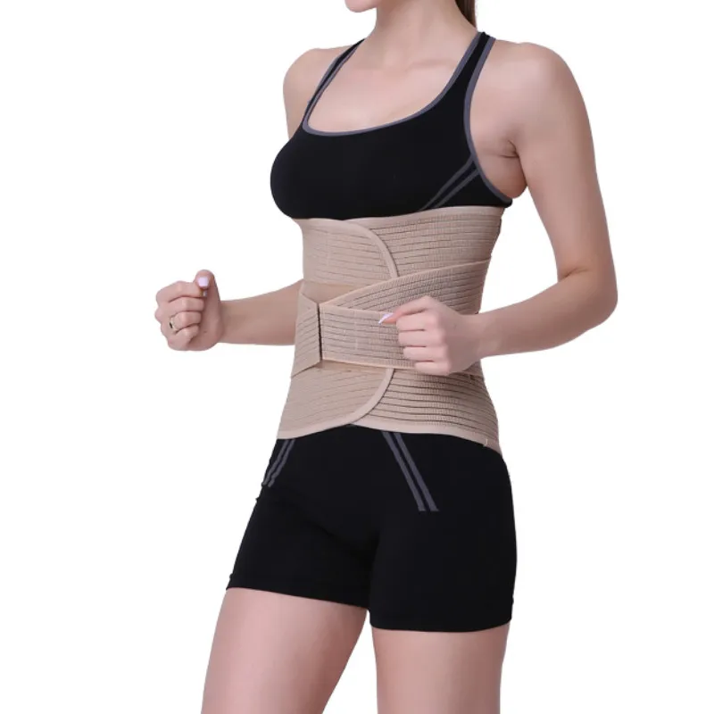 Adjustable XXXL XXL Waist Trainer Posture Corrector Widened Health Care Waist Back Belt Brace Lumbar Support with Warm Patches