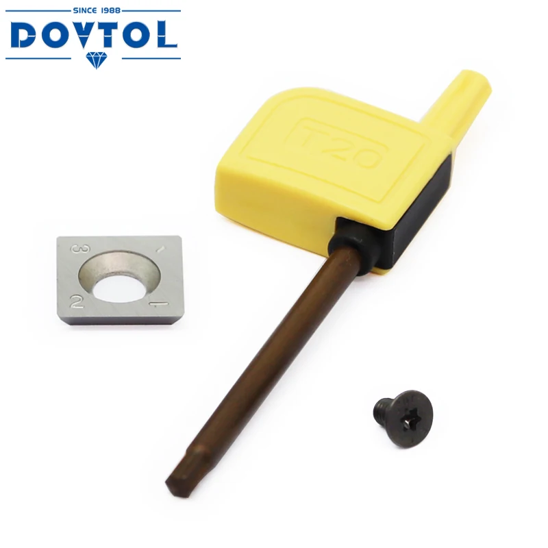 15mm Square Tungsten Carbide Replacement Cutter Inserts for Woodworking Spiral Helical Planer Head and Lathe Turning Tools 1pcs