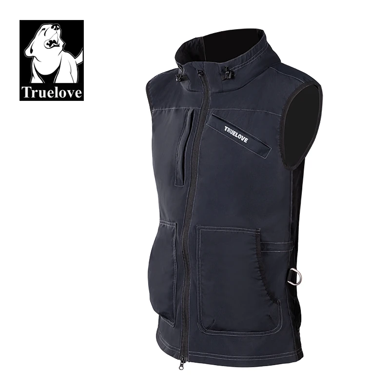 Truelove Dog Training Special Clothes Professional Waterproof Big Pocket Multi-function Reflective Vest Sports Type TLG2751