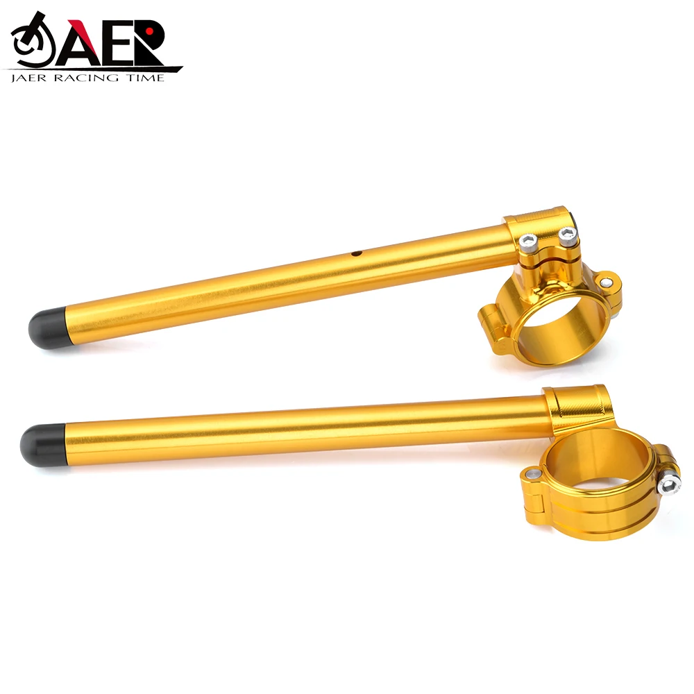 

CNC Motorcycle Clip Ons Handlebars Racing Adjustable Lift Clamp 33 35 37 41 43 45 47 48 50 51 53 54 55 MM Fork Tube Hand Bar