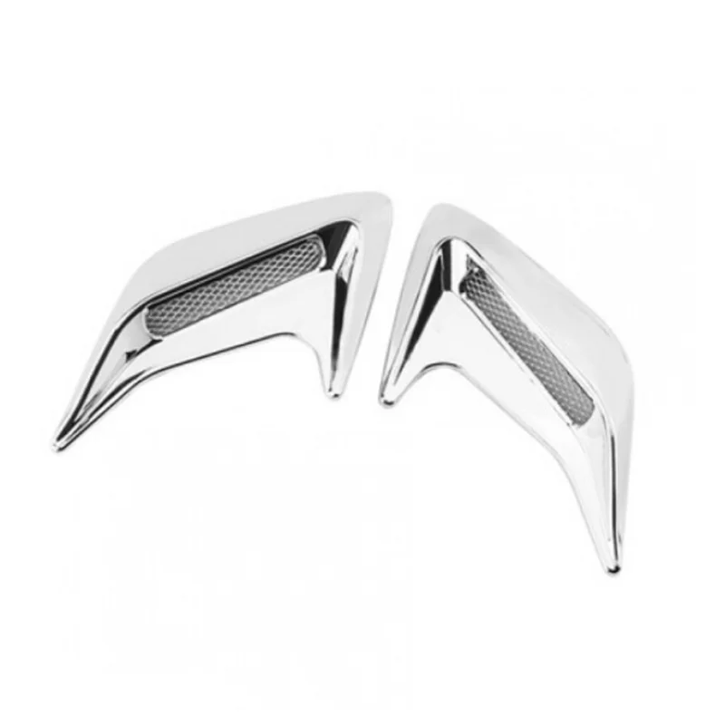

2pcs Universal Car Simulation Side Vents Decorative Air Flow Intake Hood For Suzuki SX4 SWIFT Alto Grand Vitara Jimny S-Cross