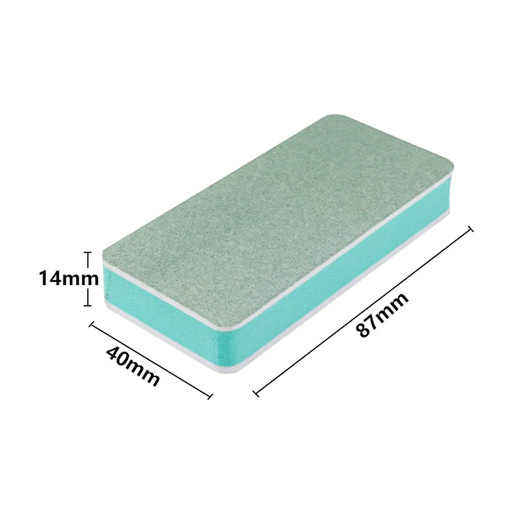 

Polishing Block Sponge Buffer Green / Brown For Metal Tools Double Side Polish