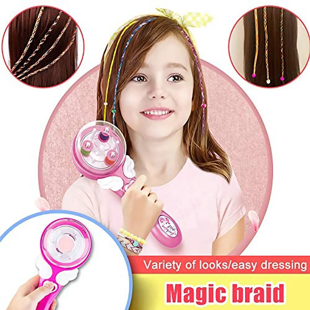 DIY Hairstyle Twist Braiding Twist Knitting Roll Automatic Hair Braider Women Girls Children Braiding Styling Tools Gift