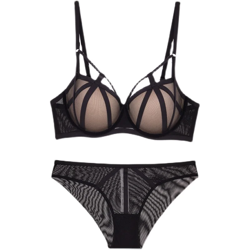 Vrouwen Bh Set Push Up Sexy Lingerie Voor Vrouwen Strappy Stijl Gevoerde Cup Beugel 3 Kleuren Dotey Popsy Ondergoed vrouwen Set