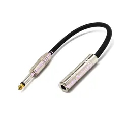 Mono Male Female 6.35 Audio Line cable Male to Female Mono 6.35 Extension cable cord Mono 6.35 Male Female Audio Line cable