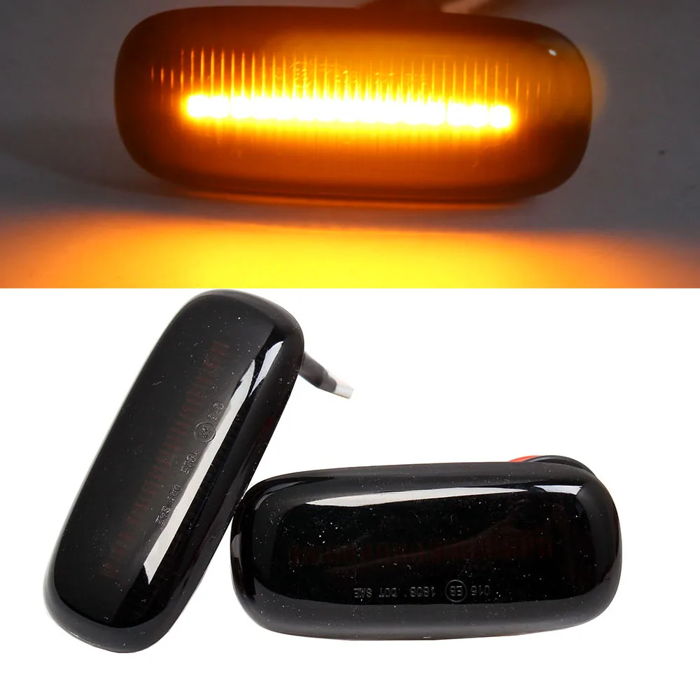 

For Audi A2 A3 8L A4 B5 A6 4B C5 A8 4D TT 8N Led Dynamic Side Marker Turn Signal Light moving Sequential Blinker Light 2Pcs