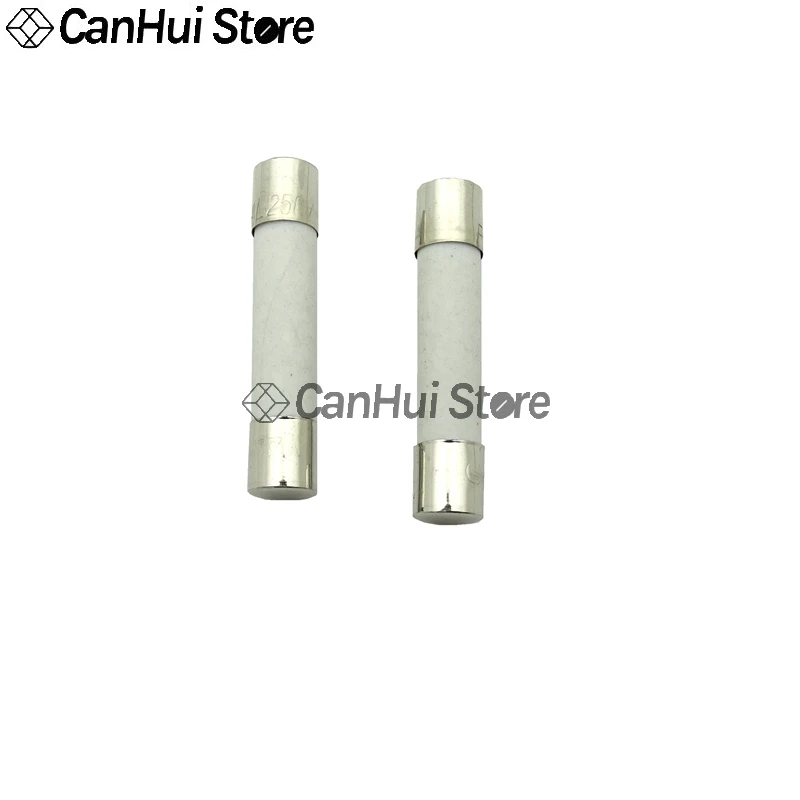 10PCS 6*30 Fast Blow Ceramic Fuse 6x30mm Fuse 250V 0.5A 1A 2A 3A 4A 5A 6A 8A 10A 12A 15A 16A 20A 25A 30A