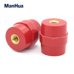 ManHua SM-35 Low Voltage Isolator Busbar Electrical Insulators Conical Busbar  Blocks