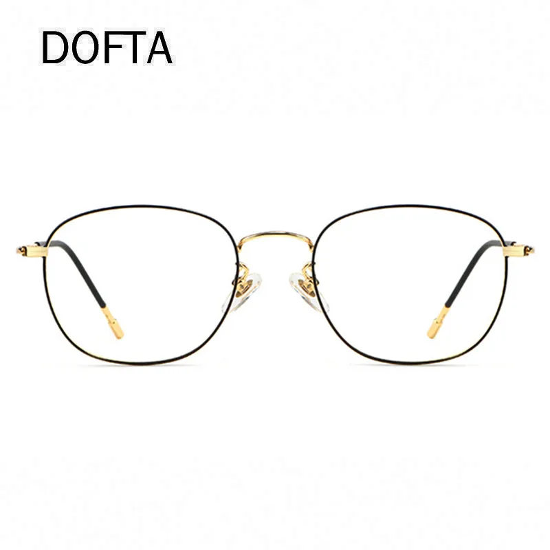 DOFTA Titanium Glasses Frame Women Retro Round Prescription Eyeglasses Vintage Myopia Optical Eyewear Eye Glasses for Men 5559 image 5
