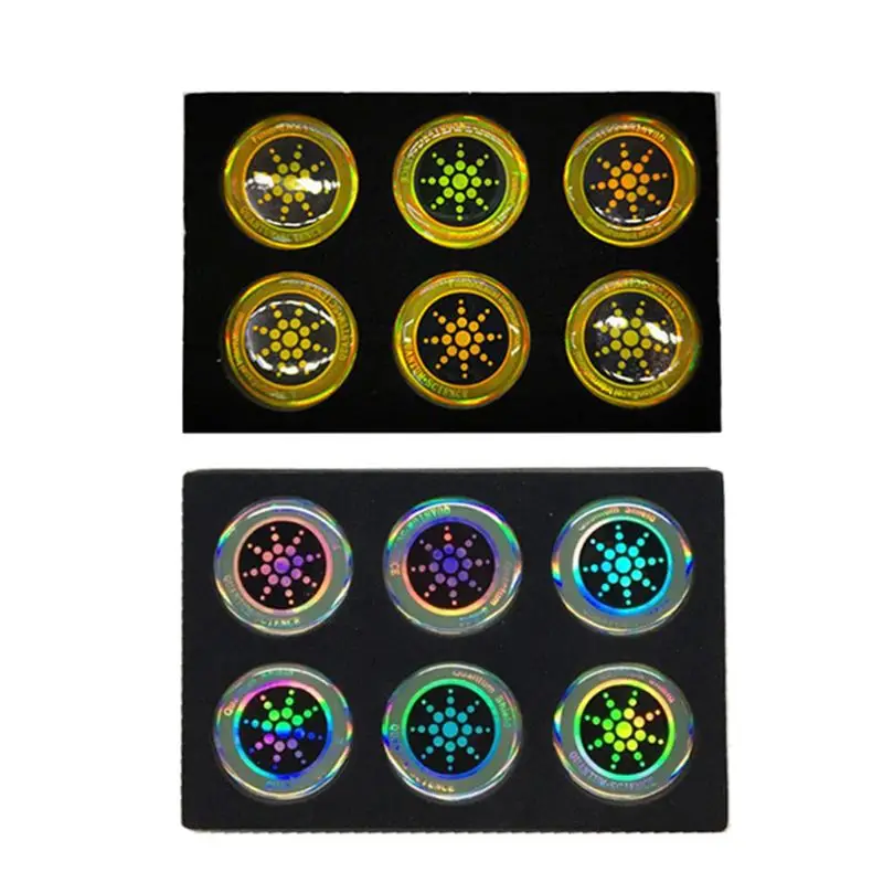 6Pcs Round Quantum Shield Sticker Anti Radiation Protection Mobile Phone Sticker for Cellphone EMF Protector