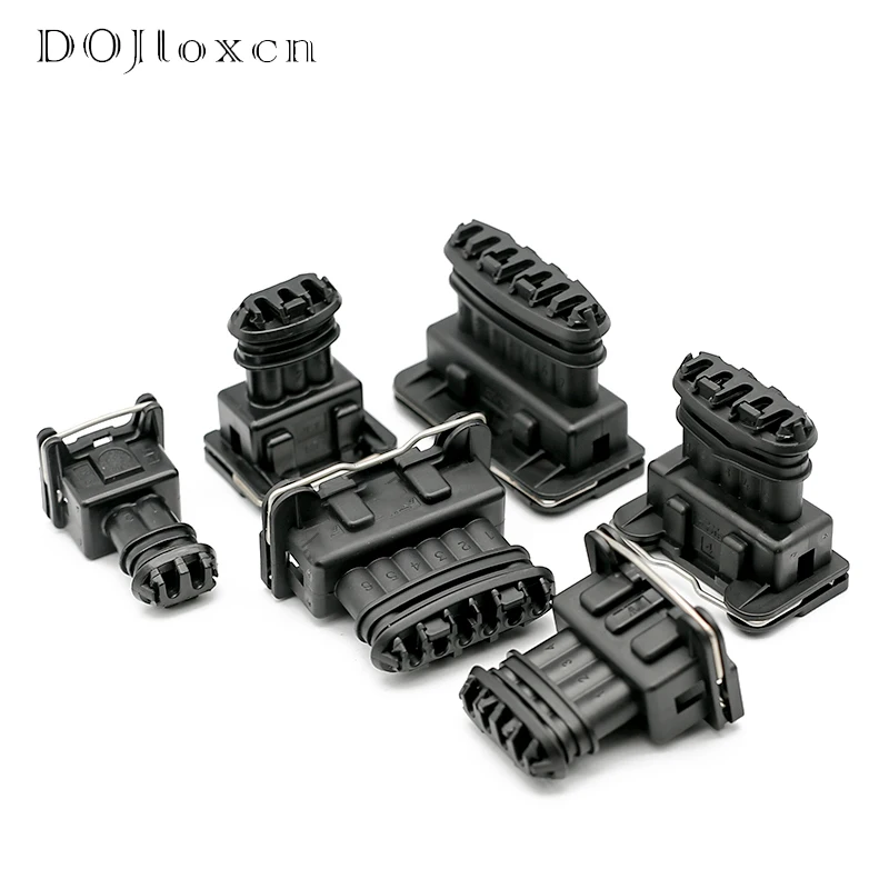 1/5/10/20/50 Set 2 3 4 5 6 7 Pin AMP Waterproof Fuel Lnjector Connector 282189-1 282192-1 EV1 Junior Power Timer JPT Jetronic Ki