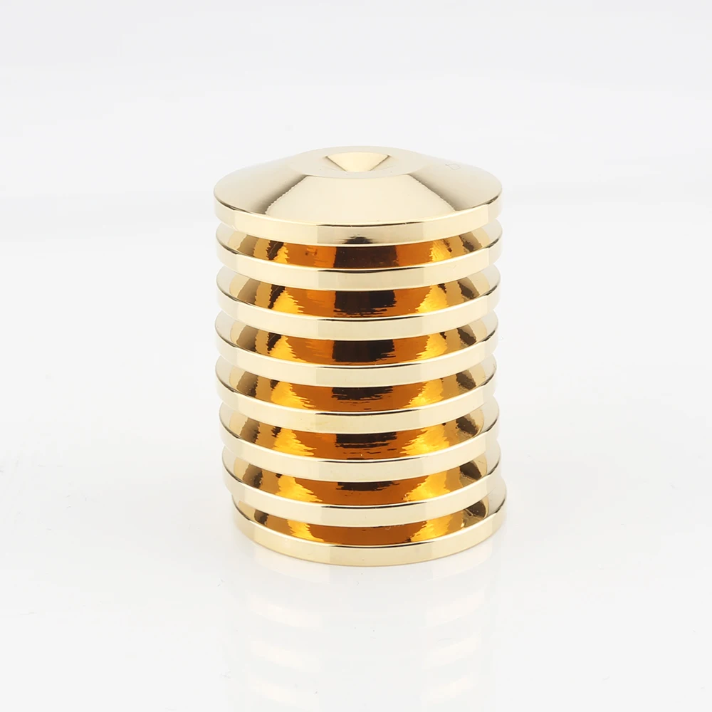 

4x gold Spike Stand Base For CD Amp Speaker