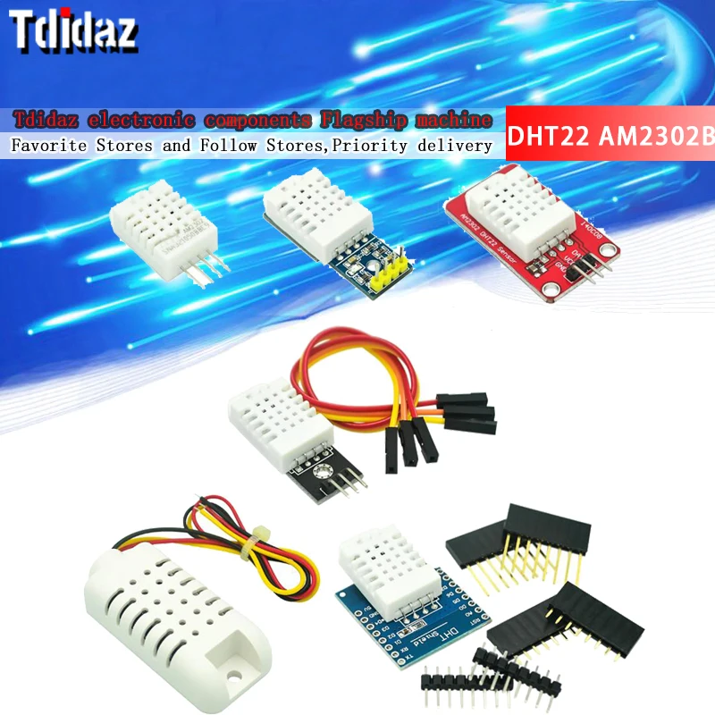 DHT22 AM2302B الرقمية استشعار درجة الحرارة والرطوبة DHT D1 mini AAM2302B استشعار درجة الحرارة والرطوبة لاردوينو #1