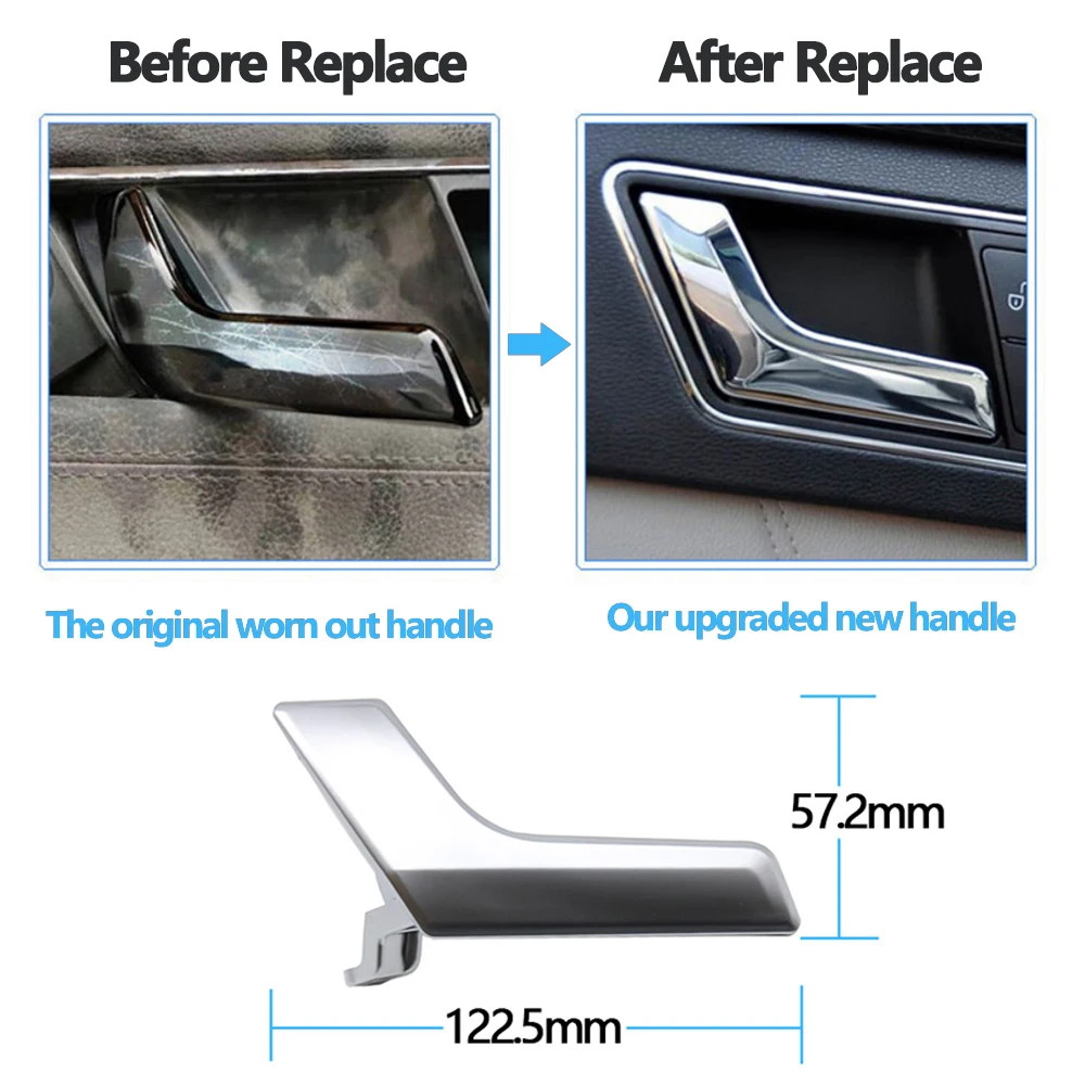 Para Merced Benz X204 W204 GLK250 Clase C C180 C200 C300 GLK 2008-2015 manijas de puertas
