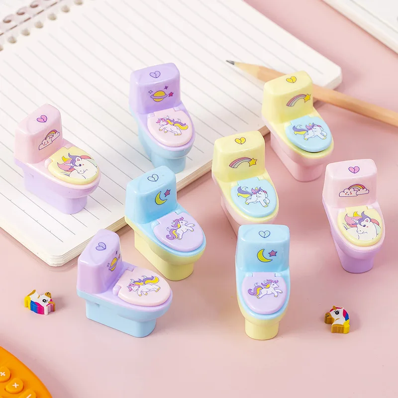 1 Pcs Cute Kawaii Stationery Cartoon Pencil Sharpener Student Child Kindergarten Prize Christmas Halloween Gift