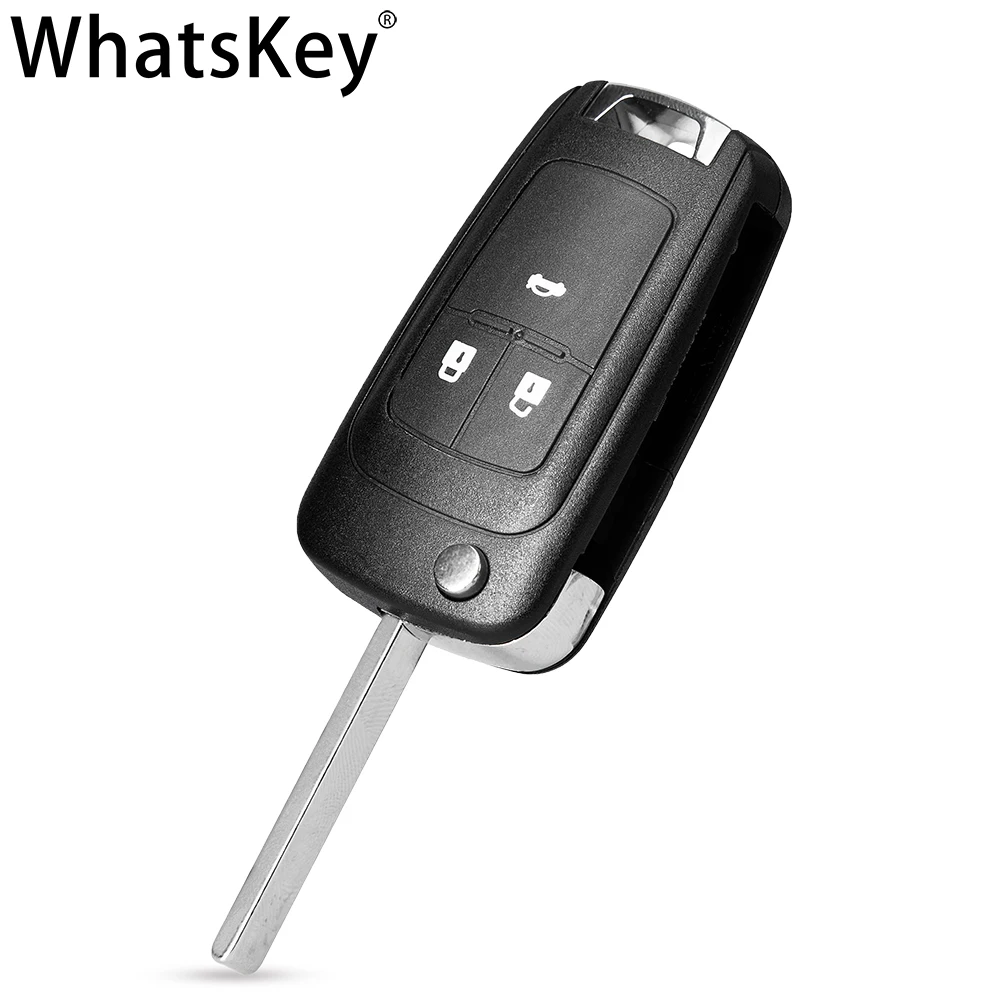 WhatsKey 2/3 przyciski osłona klucza zdalnego obracana wymień skrzynkę na Opel Vauxhall Astra H Insignia Vectra C Corsa D Zafira G Mokka Buick